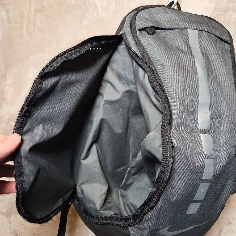 Nike Hoops Elite Pro Backpack Basketball School Gym BA5554-022 Gray